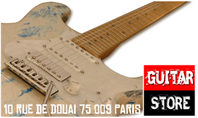 Boutique guitare Paris